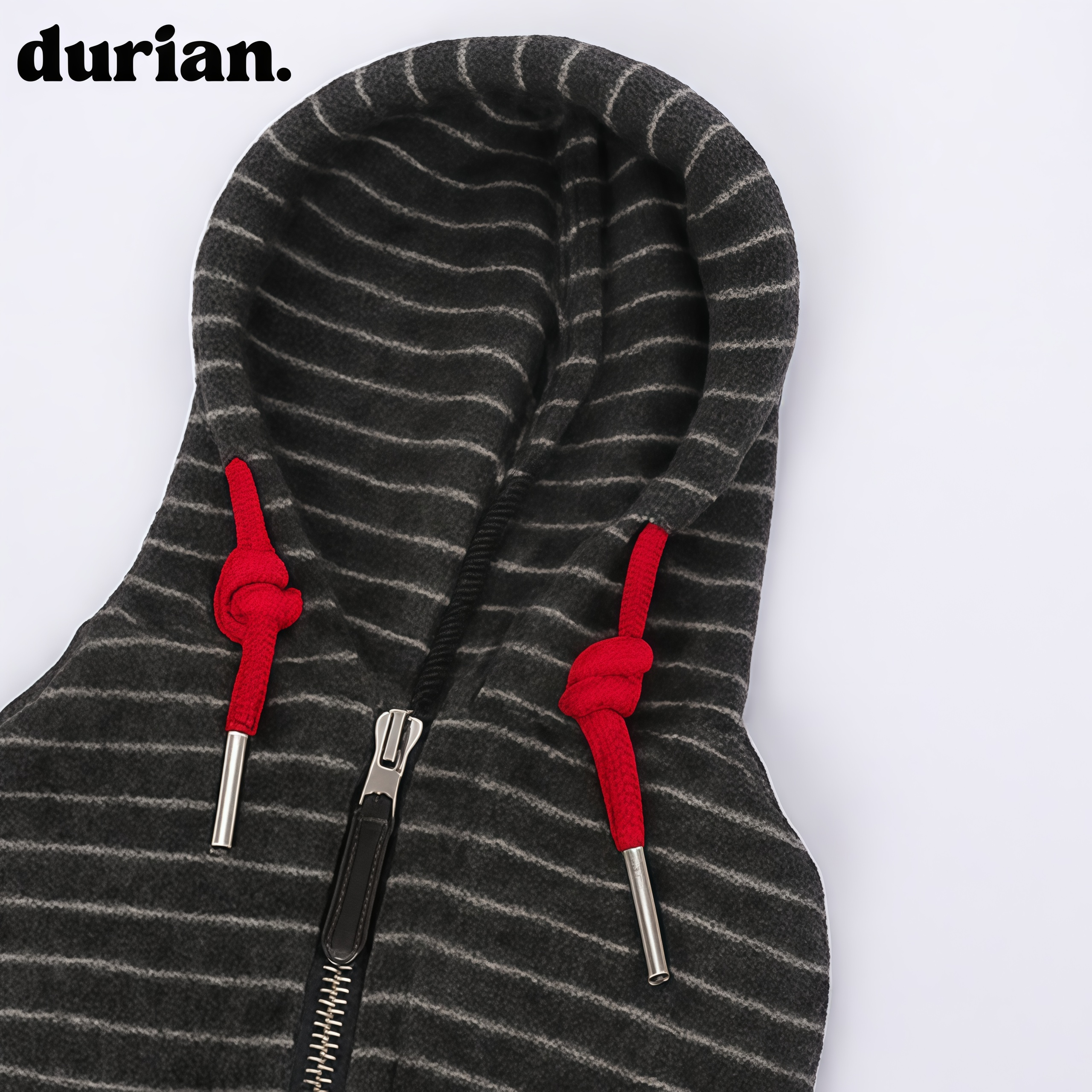 durian ボーダー柄フーディドッグウェア