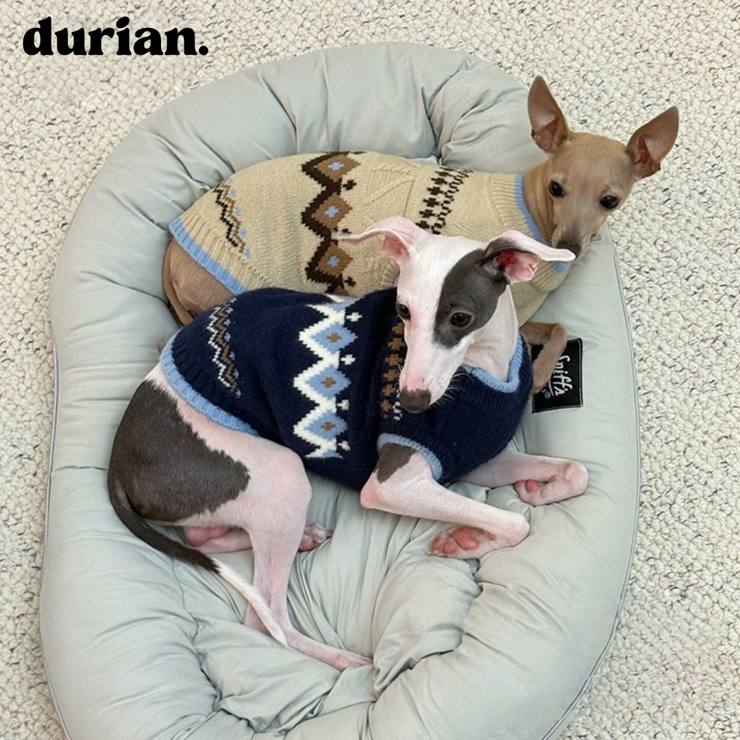 durian. 犬用キルティングベスト｜軽量あったか中綿入りジャケット 防寒コート 小型犬・中型犬用