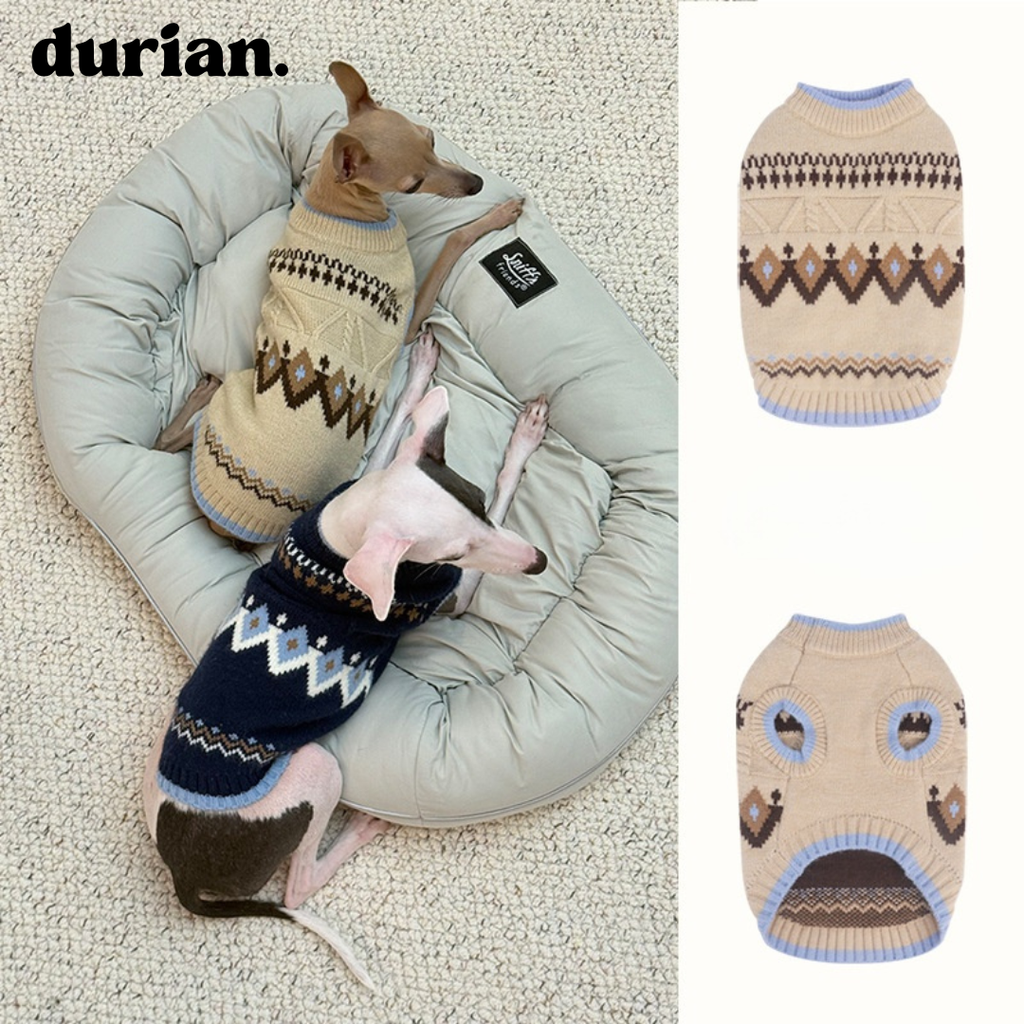 durian. 犬用キルティングベスト｜軽量あったか中綿入りジャケット 防寒コート 小型犬・中型犬用