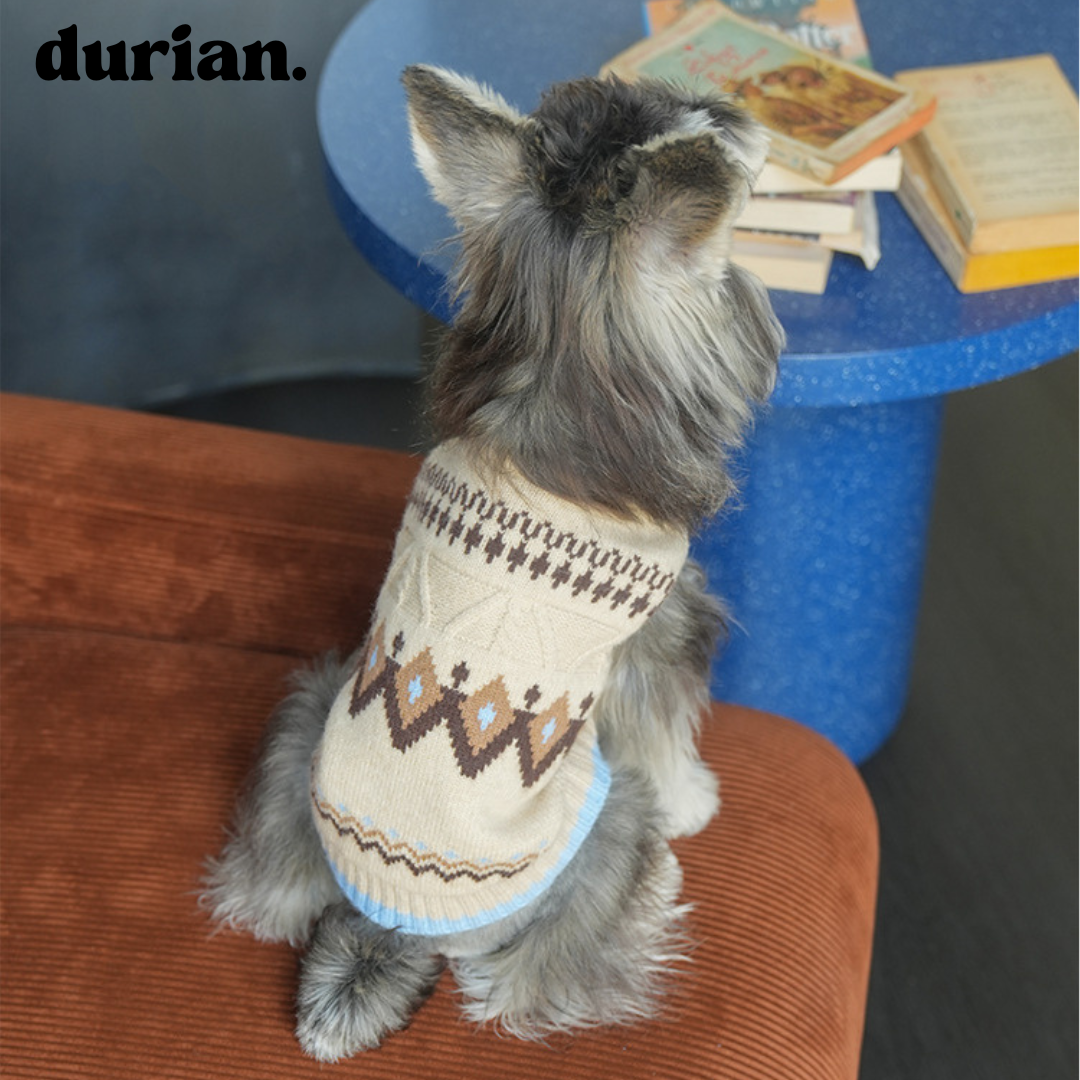 durian. 犬用キルティングベスト｜軽量あったか中綿入りジャケット 防寒コート 小型犬・中型犬用